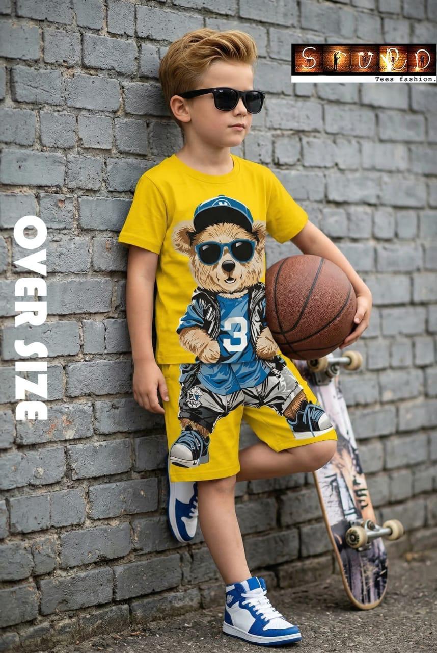 Boys graphic tee and shorts set